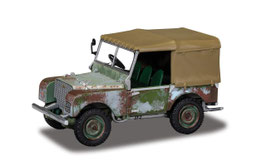 Land Rover Series I 80 1948-1958 RHD dunkel Oliv / rostig