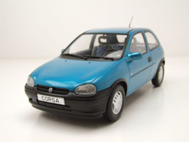 Opel Corsa B (Joy) Phase I 1993-1997 dunkel türkis met. / schwarz