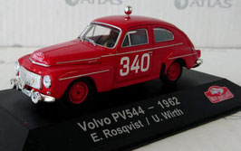 Volvo PV544 rot #340 Rallye Monte Carlo 1962 E. Rosqvist / U. Wirth