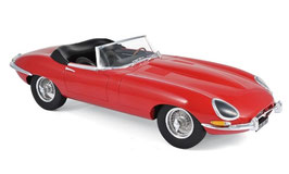 Jaguar E-Type Roadster Series I 1961-1968 rot / schwarz