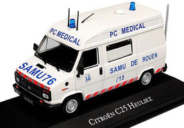 Citroën C25 1982-1990 Heuliez SAMU Ambulance weiss / blau