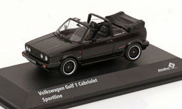 VW Golf I Cabriolet Sportline 1992 schwarz