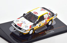 Audi 200 Quattro #4 HB Audi Team Rallye WM Acropolis 1987 H. Mikkola / A. Hertz weiss / Decor