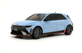 Hyundai IONIQ 5 N seit 2024 hellblau / dunkelgrau / schwarz / rot
