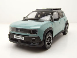 Renault 4 E-Tech seit 2025 hellgrün / schwarz mit Faltdach