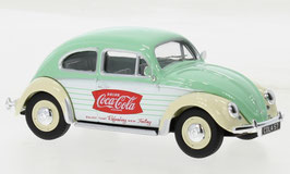 VW Käfer "Ovali" 1953-1957 "Coca Cola hellgrün / beige / Decor"