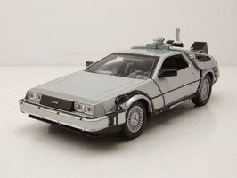 DeLorean DMC-12 1981-1982 "Time Machine Zurück in die Zukunft II 1989 silber"