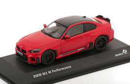BMW M2 G87 seit 2023 rot met. / schwarz