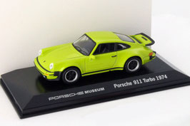 Porsche 911 / 930 Turbo 1974-1978 hellgrün / schwarz
