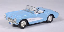 Chevrolet Corvette 1957 hellblau / weiss