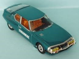 Citroën SM 1970-1975 Gendarmerie blau-grün met.