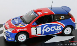 Ford Focus WRC #1 Rally de Cangas del Narcea 2002 T. Jalo / L. Cruz