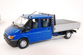 Ford Transit MK V Doppelkabine Pritsche 2000-2006 blau