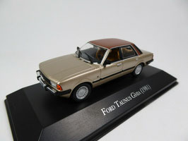 Ford Taunus Phase II TC'80 1979-1982 gold met. / matt-dunkelbraun /schwarz