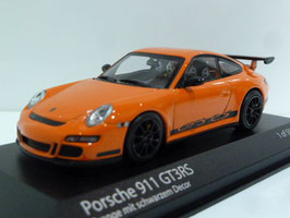 Porsche 911 / 997 GT3 RS Phase I 2006-2009 orange / schwarz