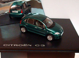 Citroën C3 2002-2009 dunkelgrün met.