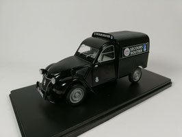 Citroën 2CV VAN AU SR Secours Routiers 1953 schwarz