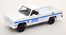 Chevrolet CUCV M1008 Pick Up 1984 NYPD New York Police Departement weiss / blau