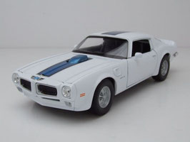 Pontiac Firebird TransAM Phase I 1970-1974 weiss / blau met.