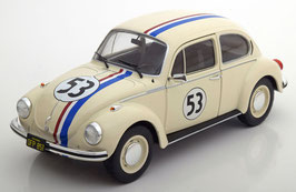 VW Käfer 1303 Racer #53 Herbie creme / Decor