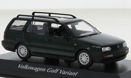 VW Golf III Variant 1995-1999 dunkelgrün met. / schwarz