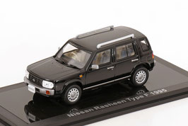 Nissan Rasheen 4WD SUV Type F 1994-2000 RHD schwarz