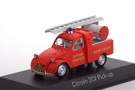 Citroën 2CV Pick Up 1962 "Feuerwehr Henflingen rot"