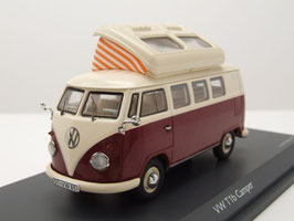 VW T1b Camper Bus 1960-1963 dunkelrot / creme