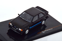 Ford Escort MK III RS Turbo 1984-1985 schwarz / blau