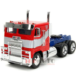 Optimus Prime Truck Transformers 7 2023 rot / silber / blau