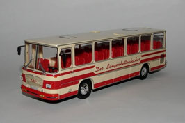 MAN 535 HO Bavarian Reise Car / Bus Touring Coach 1969 "Der Langenhettenbacher beige / rot"