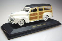 Ford Woody 1948 Creme / Holzoptik