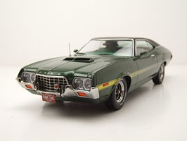 Ford Gran Torino Sport 1972 dunkelgrün met. / matt-schwarz / Decor