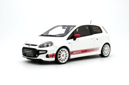 Fiat Grande Punto Evo Abarth esse esse 2012-2014 weiss / schwarz / Decor rot