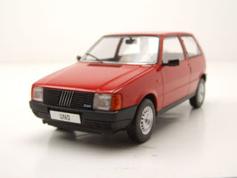 Fiat Uno 3-Türer Phase I 1984-1989 rot / schwarz