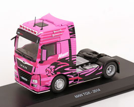 MAN TGX LKW Zugmaschine Woman 2014 pink / Decor