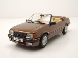 Opel Ascona C Cabriolet 1983-1988 dunkelbraun met. / schwarz
