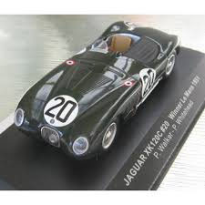 Jaguar C #20 Winner 24h LeMans 1951 P. Walker / P. Whitehead dunkelgrün / Decor