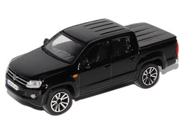 VW Amarok I Pick Up Phase I 2010-2016 schwarz 1:43 von Bburago