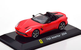 Ferrari F60 America 2014 rot / schwarz