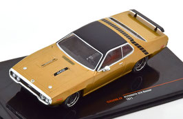 Plymouth GTX Runner 1971 gold met. / matt-schwarz