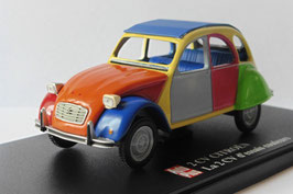 Citroën 2CV dessais couleurs 1986