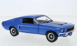Ford Mustang GT 390 S-Code Fastback 1968 blau / schwarz