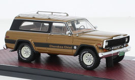 Jeep Cherokee Chief 1976-1983 Gold met. / schwarz