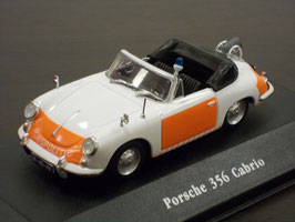 Porsche 356 B Cabriolet 1959-1963 Rijkspolitie Niederlande weiss / orange