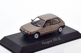 Peugeot 205 GL 5-Türer Phase I 1983-1990 braun met.