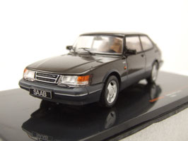 Saab 900 Turbo Coupé Phase II 1986-1993 schwarz / grau met.