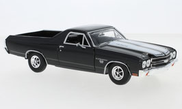 Chevrolet El Camino SS 396 1970 schwarz / weiss