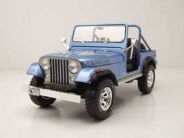 Jeep CJ-7 Laredo 1980-1986 hellblau met. / Decor