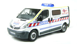 Vauxhall Vivaro A Van 2001-2014 "Police Hampshire GB" RHD weiss / rot / blau